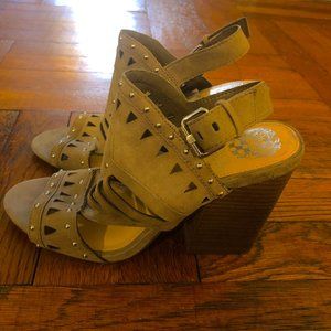 Vince Camuto Block Heel Sandals Size 6